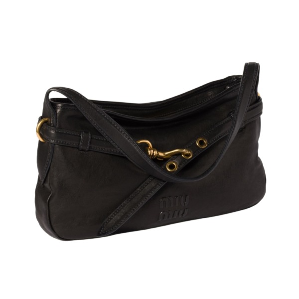 Aventure-Nappa-Leder Schwarz 19cm