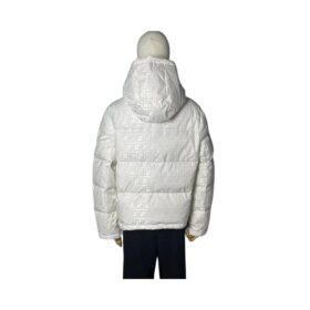 Daunenjacke Weiß