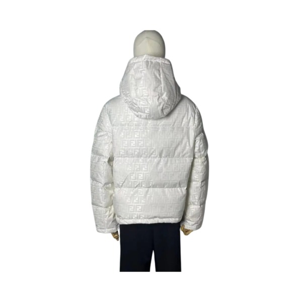 Daunenjacke Weiß