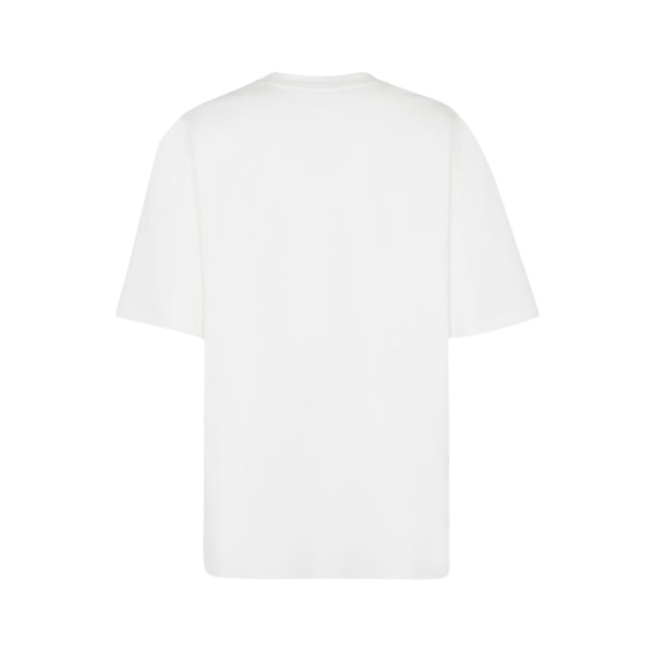 Jersey T-Shirt Weiß