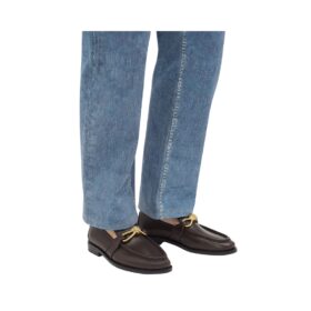 Loafer aus weichem Kalbsleder in Fondant
