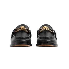 Offener Loafer Schwarz