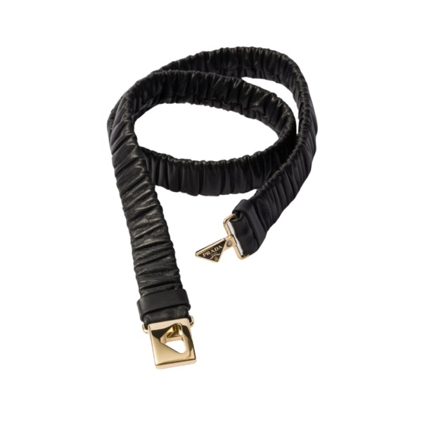 Der schwarze Leder 2cm