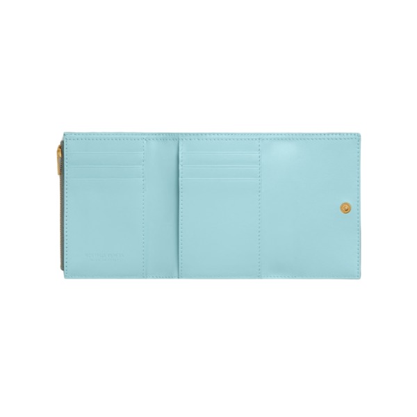 Leder-Geldbörse in Sterling 9cm