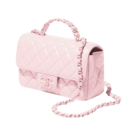 Mini Flap Bag mit Oberem Griff