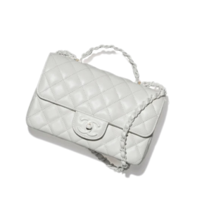 Mini Flap Bag mit Oberem Griff