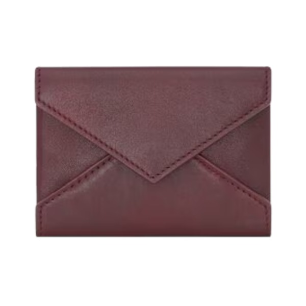 Letter Geldbörse aus Leder 10cm