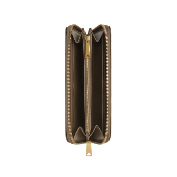 Leder-Geldbörse Pinienzapfen 11cm