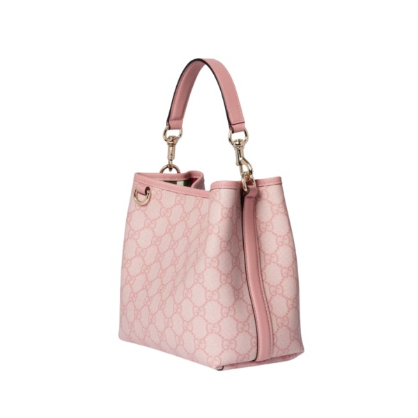 GG Emblem Mini-Beuteltasche Hellrosa 19cm
