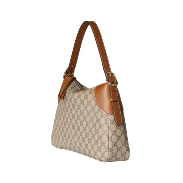 Große GG Emblem Schultertasche 37cm