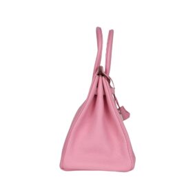 Bubblegum Togo mit Palladium-Beschlägen 35cm