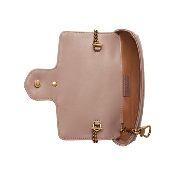 Zartrosa Super-Mini-Tasche 16.5cm