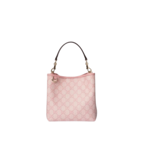 GG Emblem Mini-Beuteltasche Hellrosa 19cm