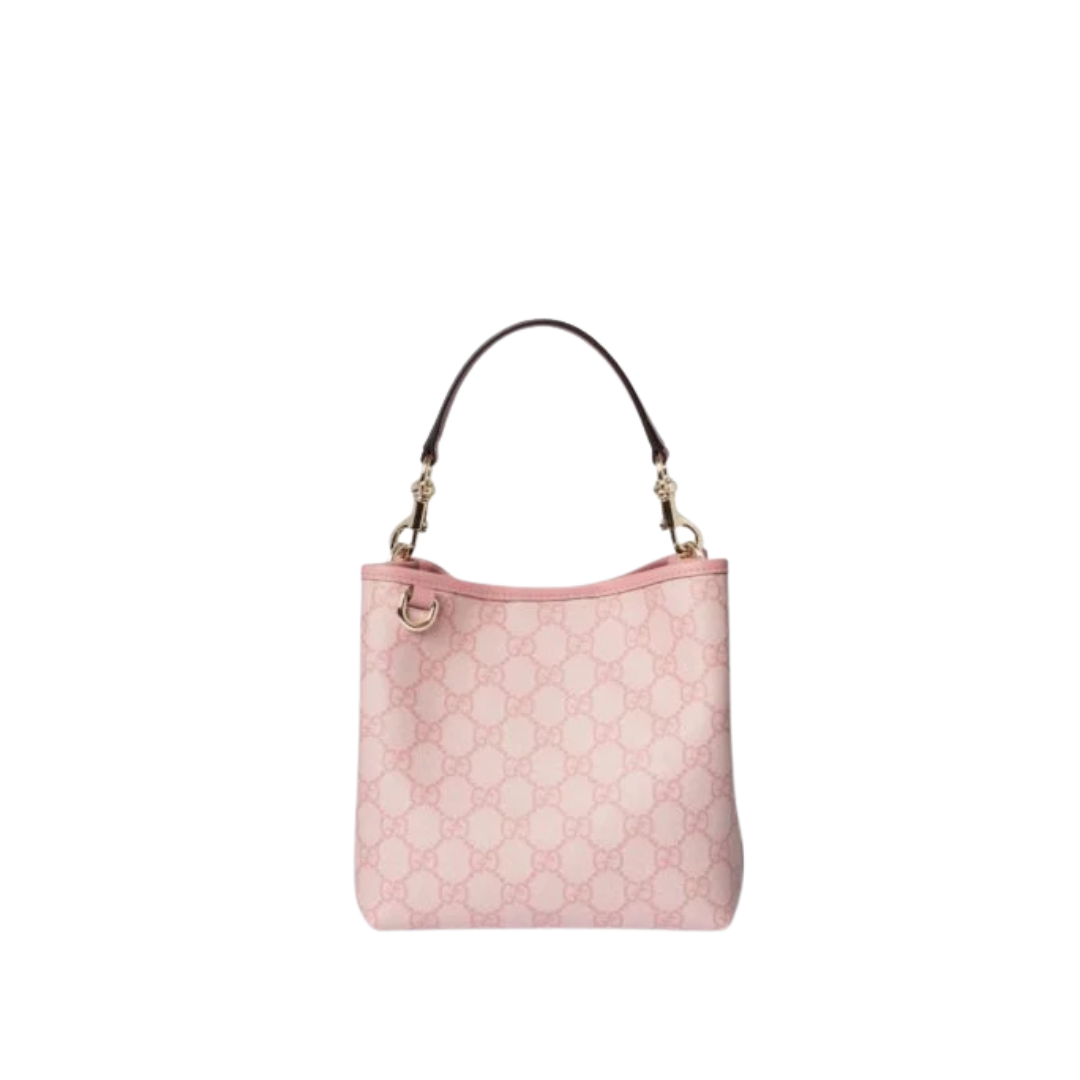 GG Emblem Mini-Beuteltasche Hellrosa 19cm