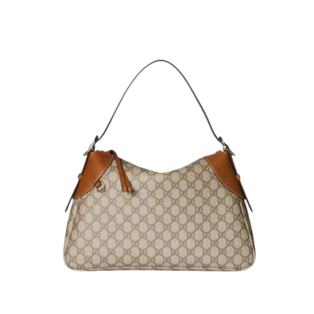 Große GG Emblem Schultertasche 37cm