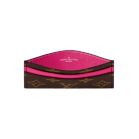 Doppel-Kartenetui Pondichery Pink 11cm