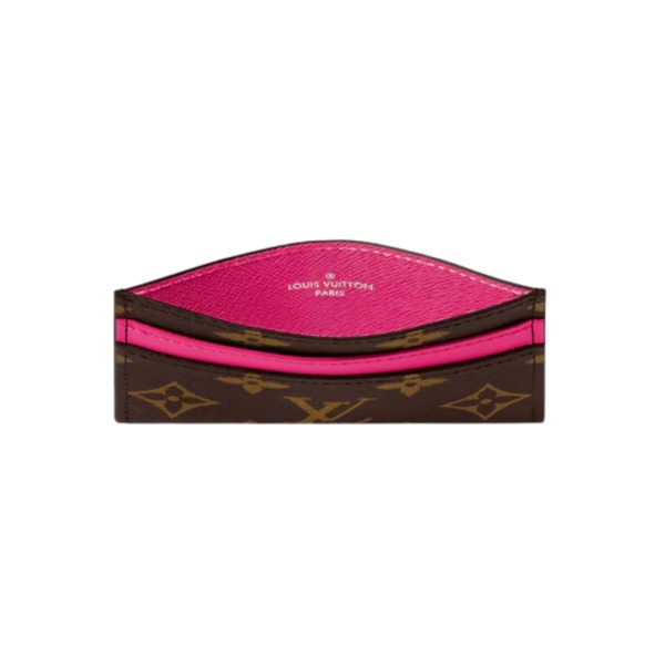 Doppel-Kartenetui Pondichery Pink 11cm