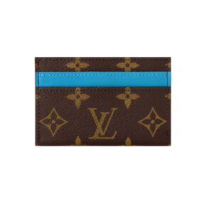 Doppel-Kartenetui Gaston Blau 11cm