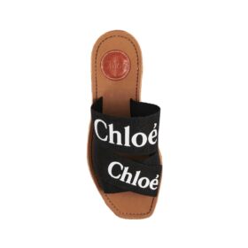 Mules Espadrilles Woody Schwarz