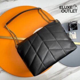 Puffer Medium aus Nappaleder 35cm