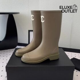 Gummistiefel Khaki