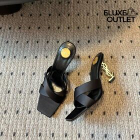 Opyum Mules aus Satin-Crêpe 8.5cm