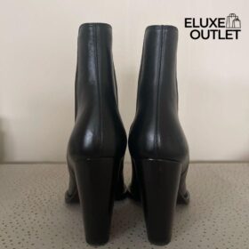 Theo Chelsea Booties aus glattem Leder 9.5cm