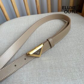Saffiano-Leder Sandbeige 2cm