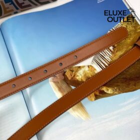 Riemen aus Leder in Naturfarbe 2cm