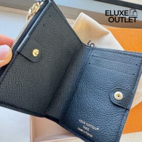Lisa Geldbörse Schwarz 9cm