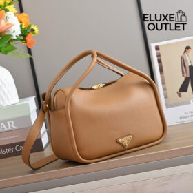 Darling Lederhandtasche in Karamell 18cm