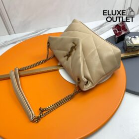 Kleine Daunenjacke aus Nappaleder 29cm