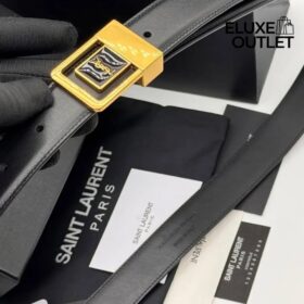 LA 66 Buckle Gürtel aus lackiertem Leder 3cm