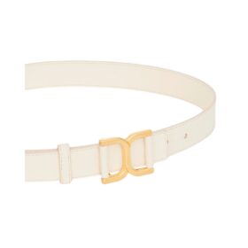 C Milchbraunes Leder 3cm
