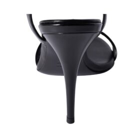 Lackleder Schwarz 10.5cm