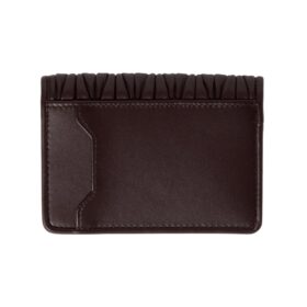 Nappa-Leder-Kartenetui  8cm