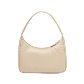 Re-Nylon Mini in Wüstenbeige 17cm
