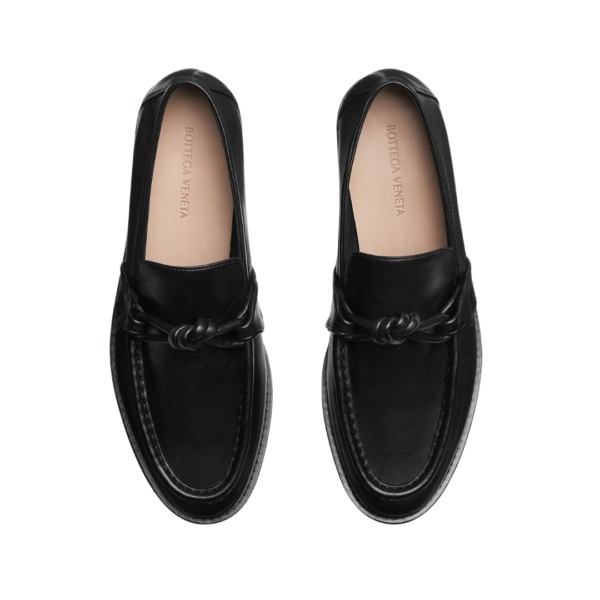 Loafer aus weichem Schwarz