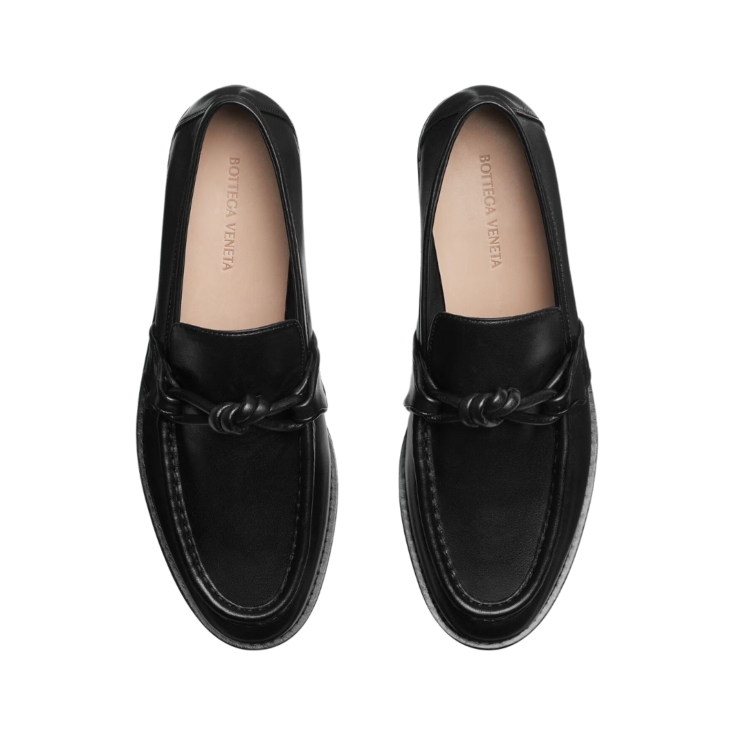 Loafer aus weichem Schwarz