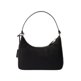 Die schwarze Re-Nylon- und Saffiano 17cm