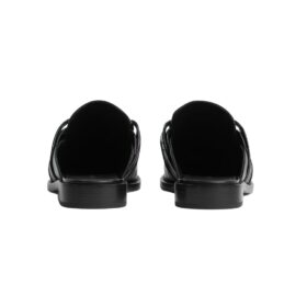 Offener Loafer Schwarz
