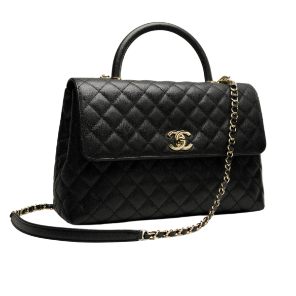 Maxi Flap Bag mit oberem Griff