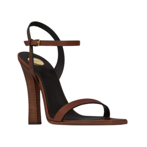 Susan Sandalen aus glattem Leder 11cm