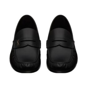 Loafer aus glattem Leder