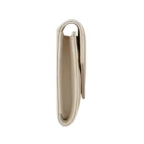 Cassandre Matelassé kleine Umschlag-Geldbörse aus Lammleder 13.5cm