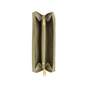 Intreccio Leder Geldbörse Travertin 11.4cm