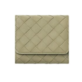 Leder-Geldbörse Travertin 9cm