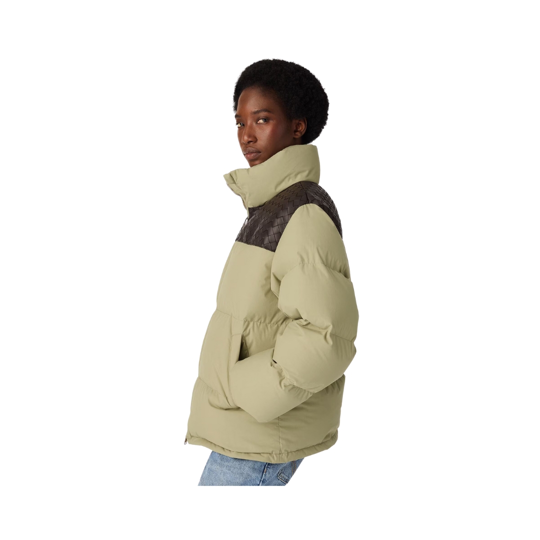 Pufferjacke Travertin Beige/Braun