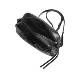 Kleine Marmont Schultertasche Chevron-Muster 24cm
