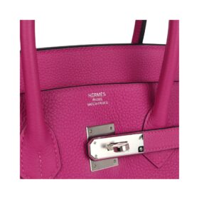 Rose Pourpre Togo mit Palladium-Beschlägen 35cm